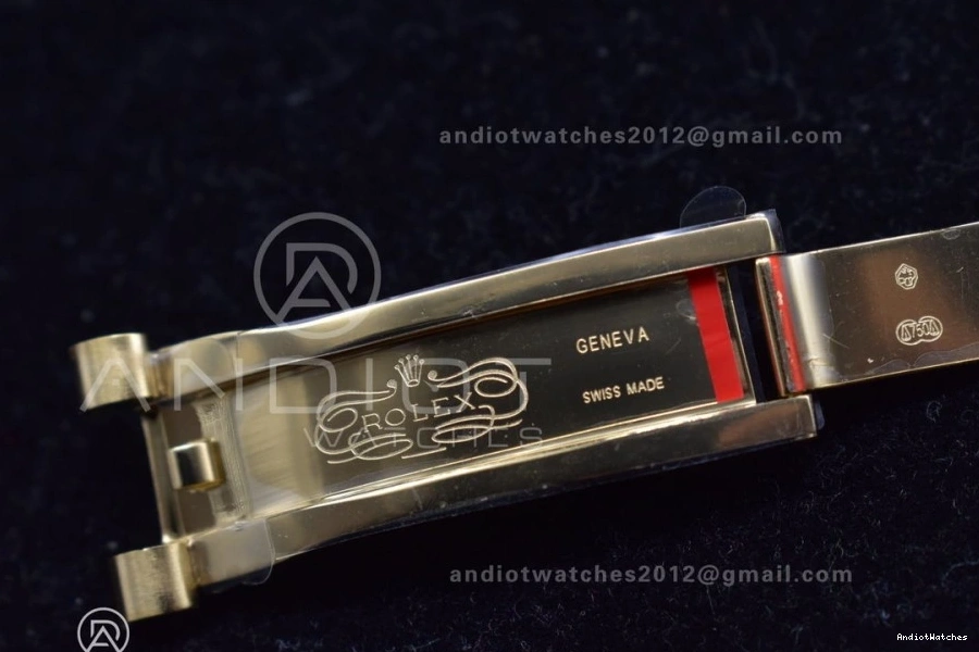 President 40 Affordable JDF Weight Gain Markers Bracelet Stick DayDate Steel YG A2836 904L V on YG Dial 731 0829